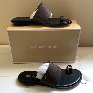 MICHAEL KORS SANDALS, SIZE 9M